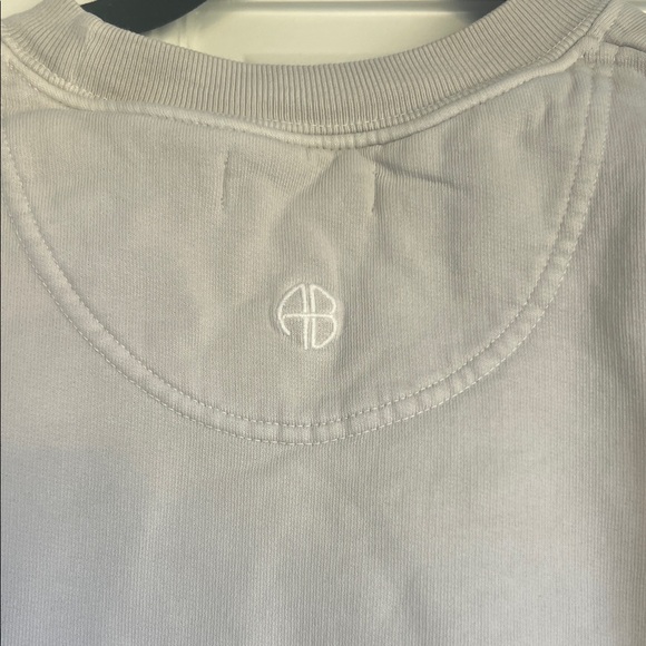 Anine Bing Cream Sweatshirt - Picture 3 of 5